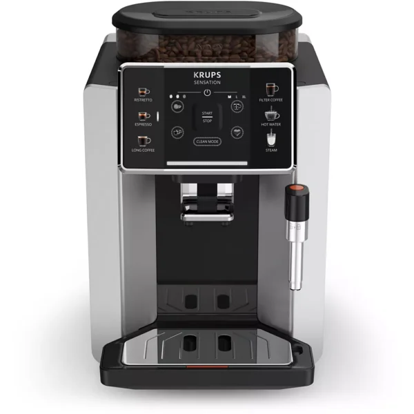 Expresso Broyeur KRUPS EA910E10 sensation silver