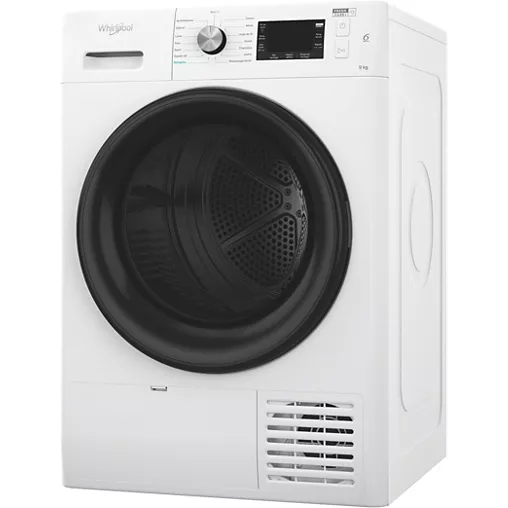 Sèche linge pompe à chaleur WHIRLPOOL FFTBNM229X2BFR + Kit de superposition