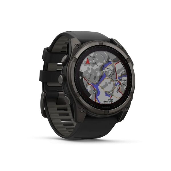 Montre Garmin Fenix 8 Solar Sapphire Titane 51mm