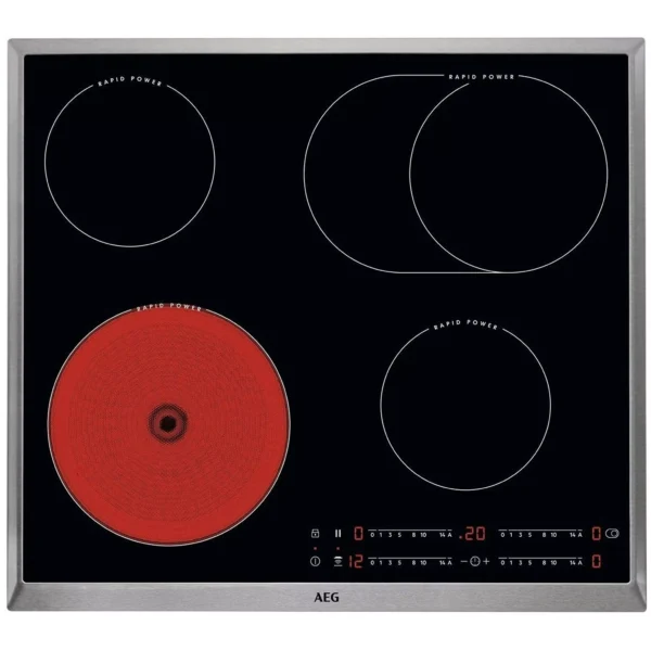 Plaque vitrocéramique AEG HRB64471XB