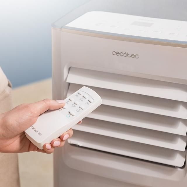 ForceClima 7100 Soundless Climatiseur portable 7000 BTU avec technologie Soundless qui offre un fonctionnement plus silencieux et une télécommande pour un confort total. – Image 3