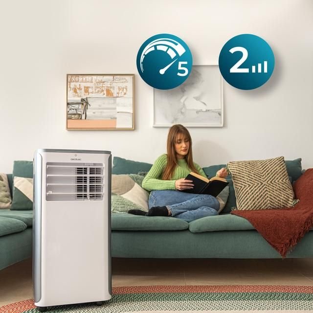 Climatiseur Mobile Silencieux 9000 BTU Réversible Chaud/Froid 20m² – Image 9