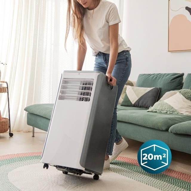 Climatiseur Mobile Silencieux 9000 BTU Réversible Chaud/Froid 20m² – Image 8
