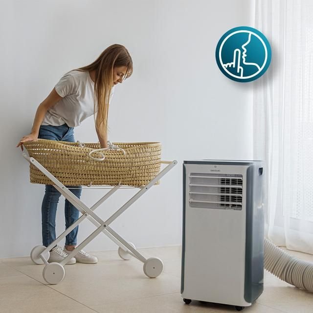 Climatiseur Mobile Silencieux 9000 BTU Réversible Chaud/Froid 20m² – Image 6